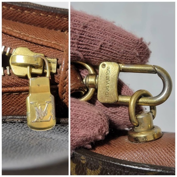 Authentic Louis Vuitton Monogram Canvas Orsay Clutch Brown - Picture 14 of 16